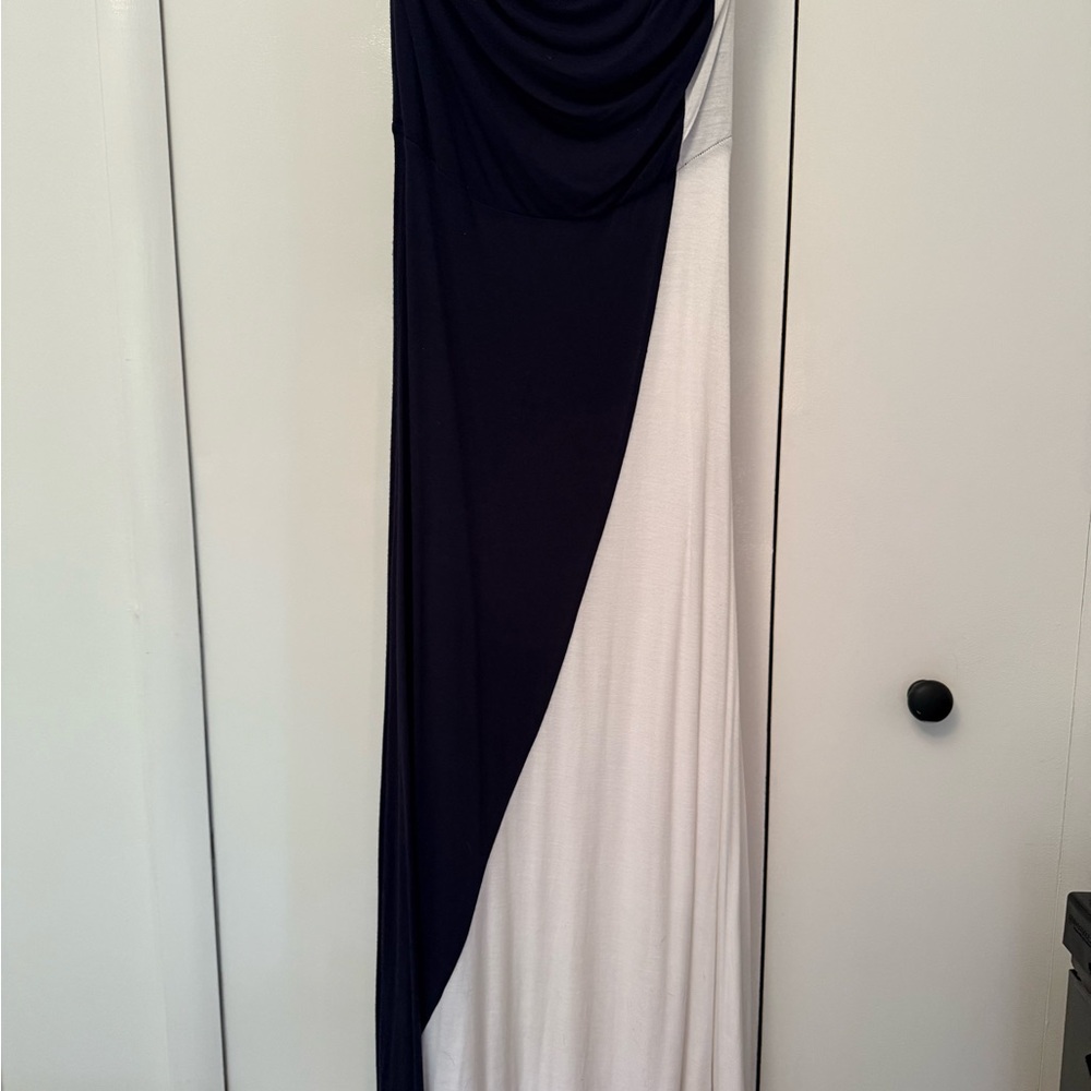 INC International Concepts Navy Maxi Dress